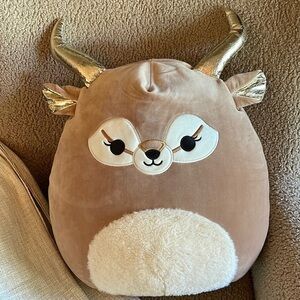 Squishmallows Kieli The Antelope 16” Golden Horns Plush Toy